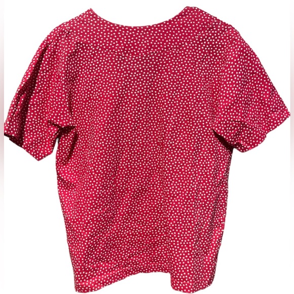 Bushwacker VINTAGE Button Star Top Long Collar Women’s M - Picture 3 of 3